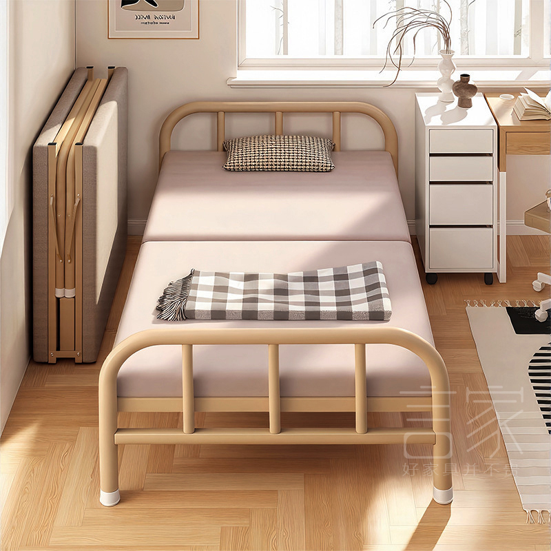 70/80/90cm 1/1.2 Meter Folding Bed for Adults, Home Use, Single Companion Bed, Temporary Guest Bed Zty155