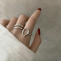 Korea opens ring fashion personality network red cold and fresh food ring womens tide is simple