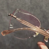 Женские ушные очки женская миопия может быть оснащена определенной степенью безрассудного обесцвечивания корейское издание Tide Big Face Net Red Light Mircor