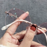 Импортные антирадиационные модные сверхлегкие очки для пожилых людей, в корейском стиле