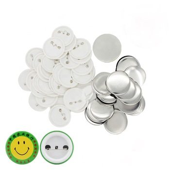 32MM Blank Chest Badge Material Badge Consumables Advertising Chest Card Chest Badge Custom Order to make 100 sets, bar