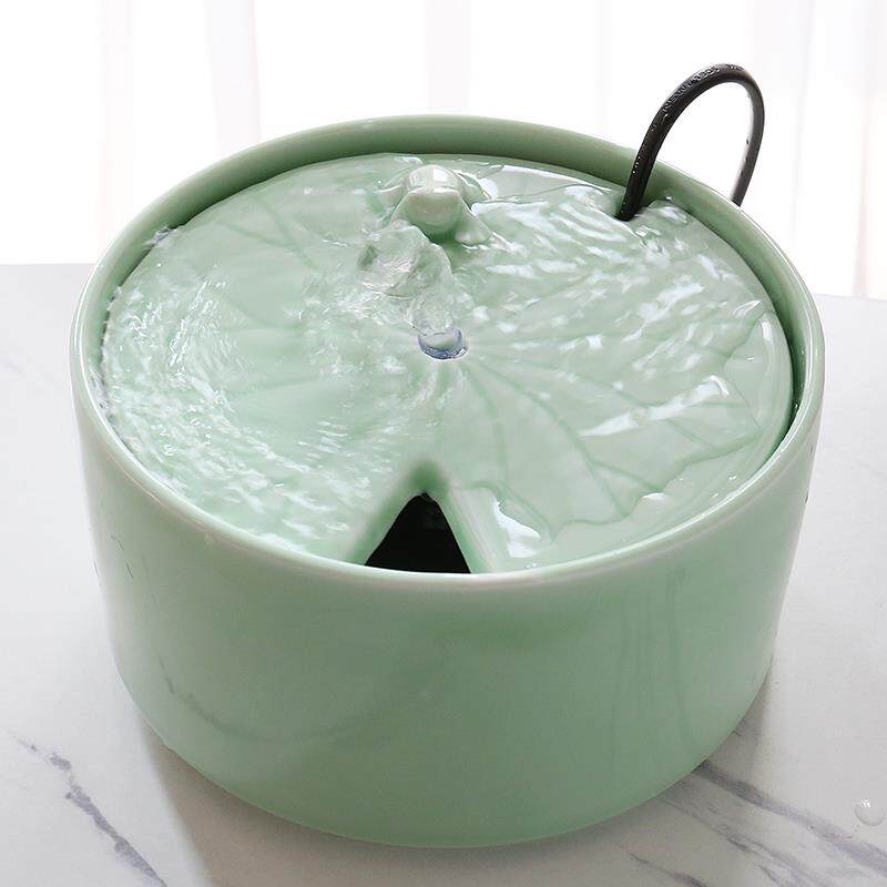 Cat water dispenser fountain feeding cat drinking water Divine Instrumental Pet Water Dispenser Heater Flow Automatic Cycle Filter Pooch