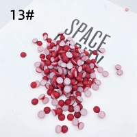 13# металлический красный (смешанный размер) 60G