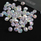 8 мм 36-сечения цветных угловых шариков Полигональные шарики не очищают кожу и цвет. Сумки продаются фунтом