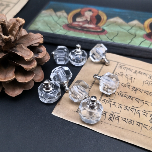 Polyhedral Ball K9 Crystal Gawu Glossy Transparent Crystal Gawu