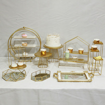Eurostyle Wedding Dessert Table Hem tray Trays Cold meals Tea Swing Table Cake Rack Lower Afternoon Tea Refreshment Rack