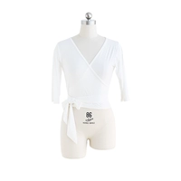 Белый средний рукав (2966)