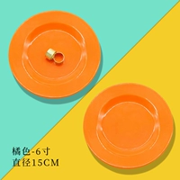 6 -Альчарная оранжевая пластина [2 пластины и 2 верхних иглоукалывания]