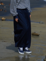 EviStub 21FW import fabric soft and smooth spring autumn casual sword track loose Western pants Cityboy