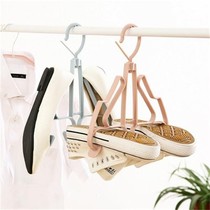 Drying Rack Creativity Windproof double hook Balcony Multipurpose Hanging Shoes Hanger Hanger Hanger Airing Rack drying rack Sub-drying rack storage