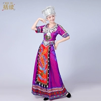 Сиреневая юбка ручной работы, аксессуар для волос