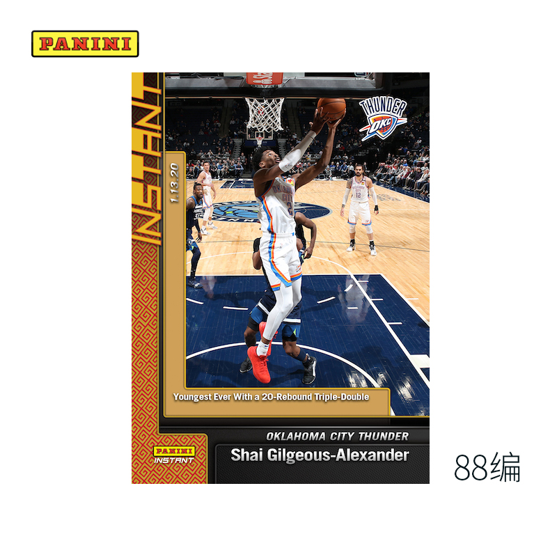 Paninishey Gilgers-Alexander 2019-20NBAIInstant Classic Moments