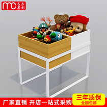 Mingchuang jewelry boutique promotion rack Pile head promotion commodity doll toy storage box display rack Side cabinet shelf