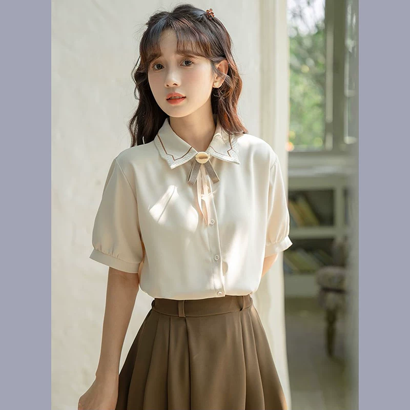 Summer classic suit jacket, set, shirt, for students