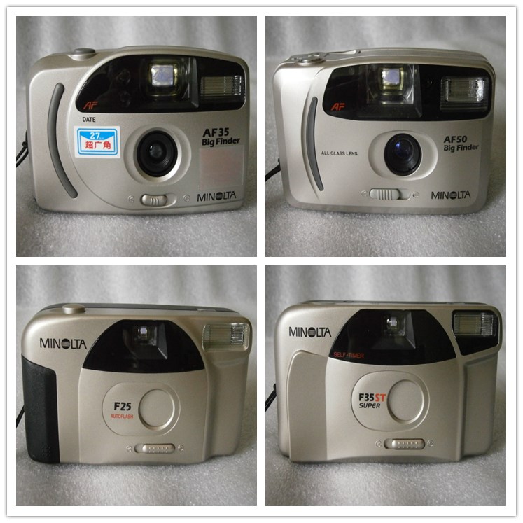 Minolta MINOLTA F25 AF35 AF50 F35ST Portable fully automatic 135 film fool camera