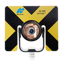  Total station prism Universal Topcom large prism Engineering measurement Mobile mirror with war plate mirror constant -30°