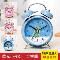 (Ringed Super) alarm clock student haunted nets red dorms headboard nighttime nighttime nighttime muted creative cartoon small alarm clock table