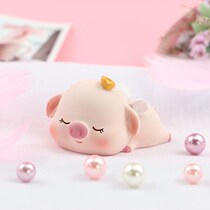 Cute Little Pig Small Swing Piece Car In-car Accessories Creative Teenage Girl Ins Pig Adorned Birthday Gift Desktop Desk