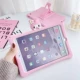 Với dây buộc hoạt hình 2019 mới ipad10.2 tay áo bảo vệ máy tính bảng Pro10.5 5 trẻ em Apple Air2 silicone mini4 shell 9.7 mini 3 máy tính đặt thứ 7 sáu thế hệ apaid chống ngã nữ - Phụ kiện máy tính bảng