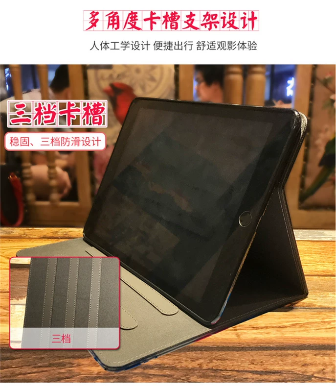 Apple 2019 mới iPad 7 thế hệ bảo vệ bao gồm 10,2 inch bao gồm tất cả silicon mềm Vỏ thứ 7 Apple Tablet PC thế hệ thứ bảy không hoạt động chống rơi vỏ a2197 hoạt hình pad đỏ - Phụ kiện máy tính bảng