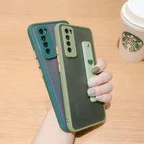 The loving wristband is suitable for Huawei nova7 mobile phone shell new nova7pro protection shell womens net red nova7se all-bag lens nove7 shell anti-fall Por minimis