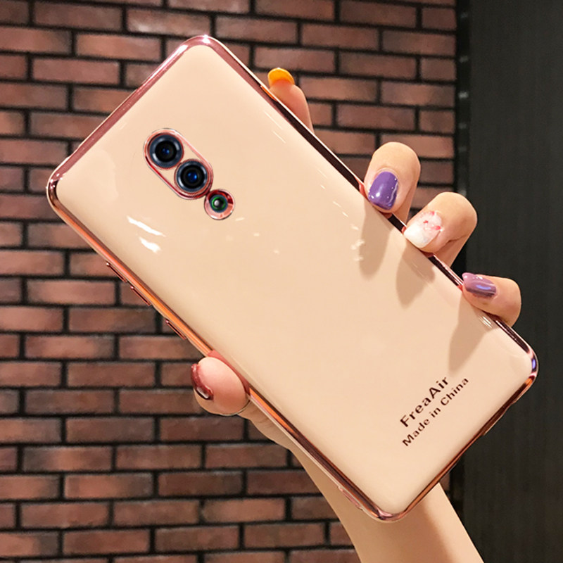 opporeno Mobile Case Reno2Oppo Shell Silicone Shell Renoz Woman All-pack Lens Anti-Wheel Reno2Z Reno2Z Red Tide 10 times Zoo Fashion