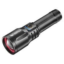 Smiling Shark Laser Hand Electric Light Charge Super Bright Far Shot Outdoor Extra-long Endurance Zoom Xenon Lamp Army Flashlight