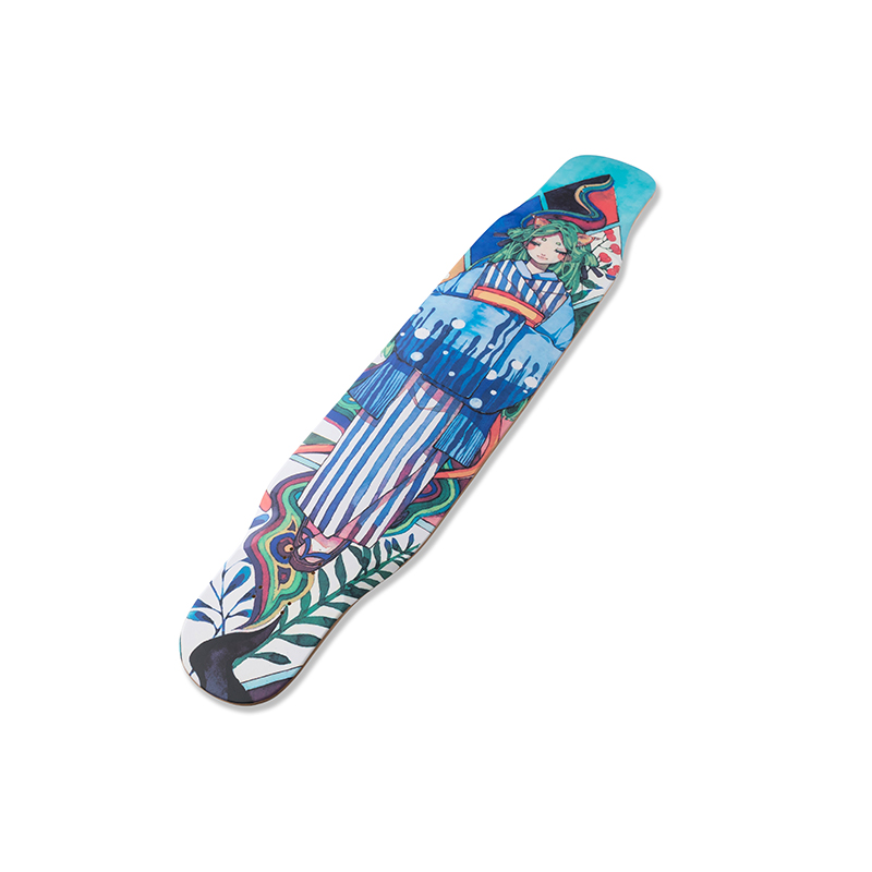 Rebirth longboard Meow longboard Beginner Professional skateboard Meow board frost veneer surface