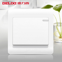 Dresi 86 Type of wall Home 1 One united single open and double control switch panel wall type concealed carry night light electric switch