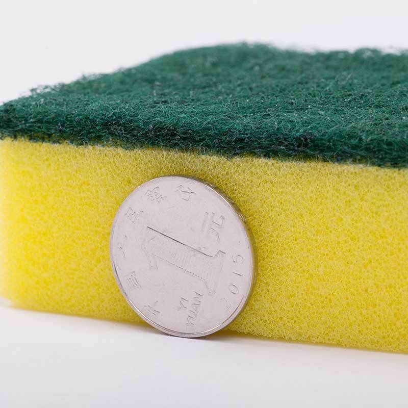 Sponge block sponge wipe high-density material effective decontamination household kitchen cleaning dishcloth scouring cloth