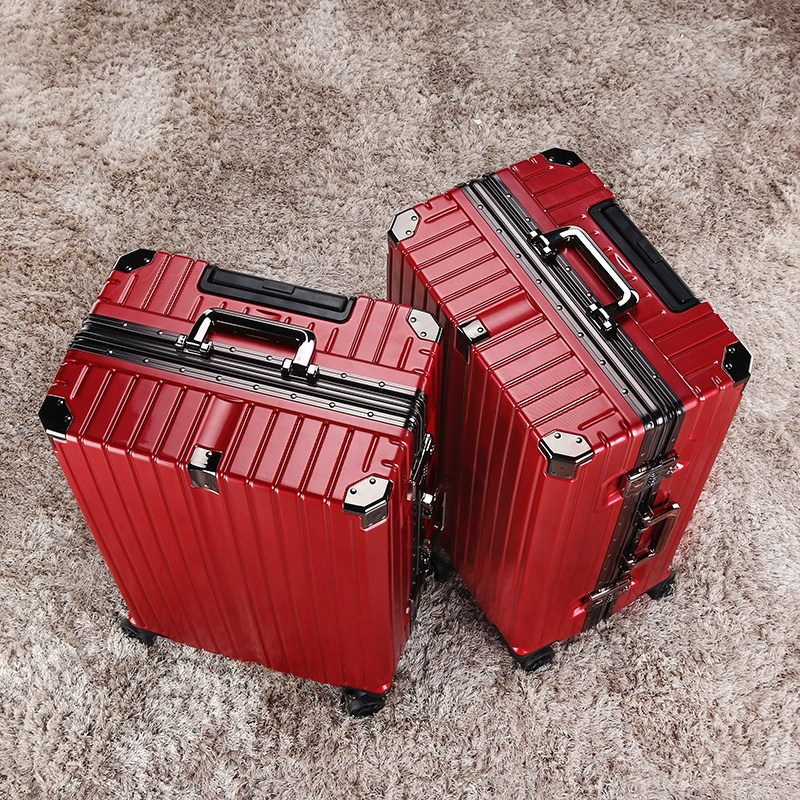 Luggage female 24 inch net red ins trolley case male 26 student suitcase universal wheel 20 boarding password luggage