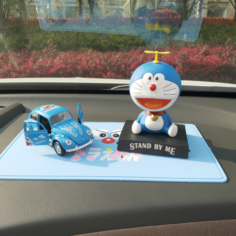 Creative cartoon Doraemon shaking his head doll robot cat jingle cat car ornaments car decoration gifts