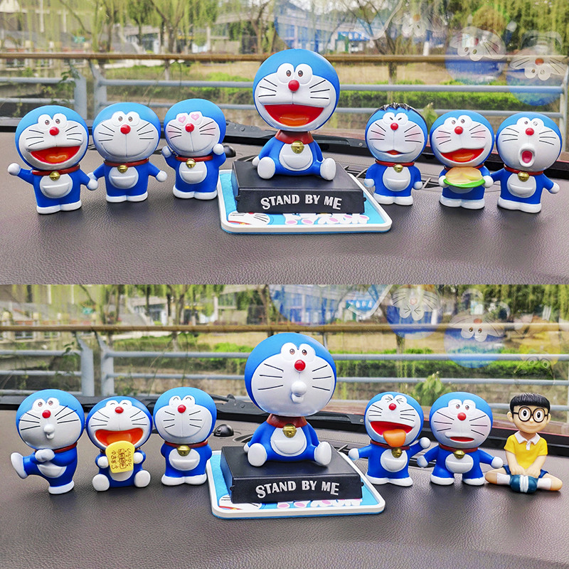 Doraemon Blue Fatty Car Interior Decorations Car Decorations Beautiful Car Interior Supplies Doll Doll Gift