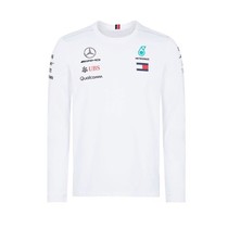 2023 new autumn and winter new F1 Mercedes-Benz Red Bull racing T-shirt mens quick-drying cycling long-sleeved round neck racing suit