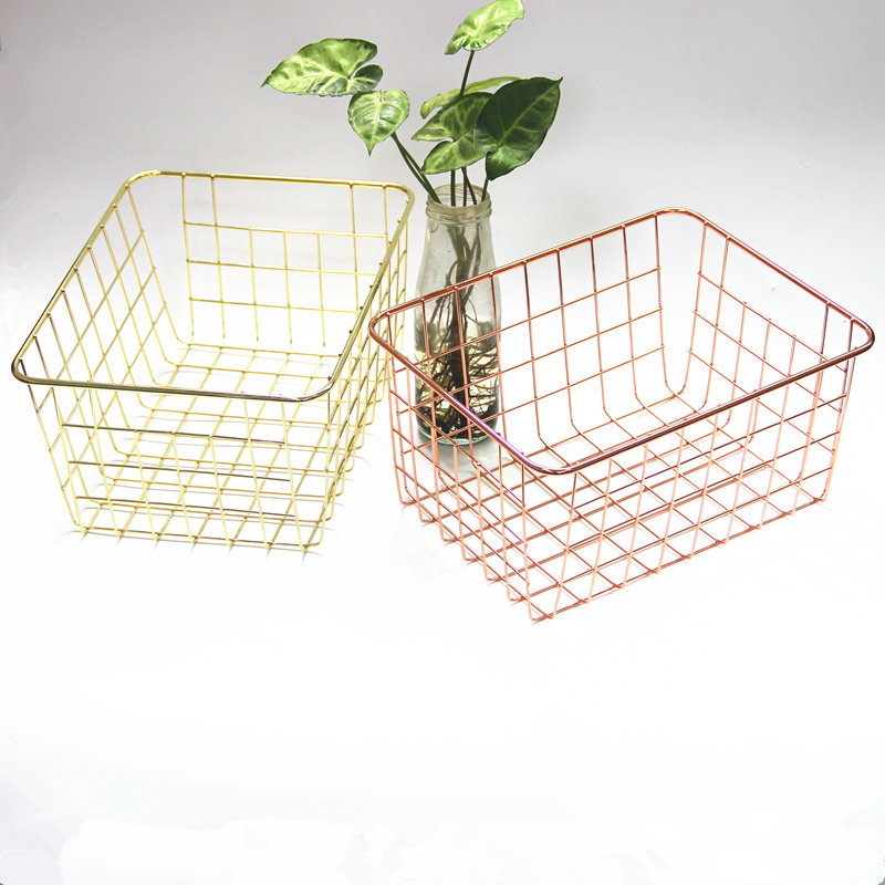 In Nordic Style Fruit Basket Living Room Creative Personality Network Red Modern Household Sorting and Receiving Fruit Basket Snacks