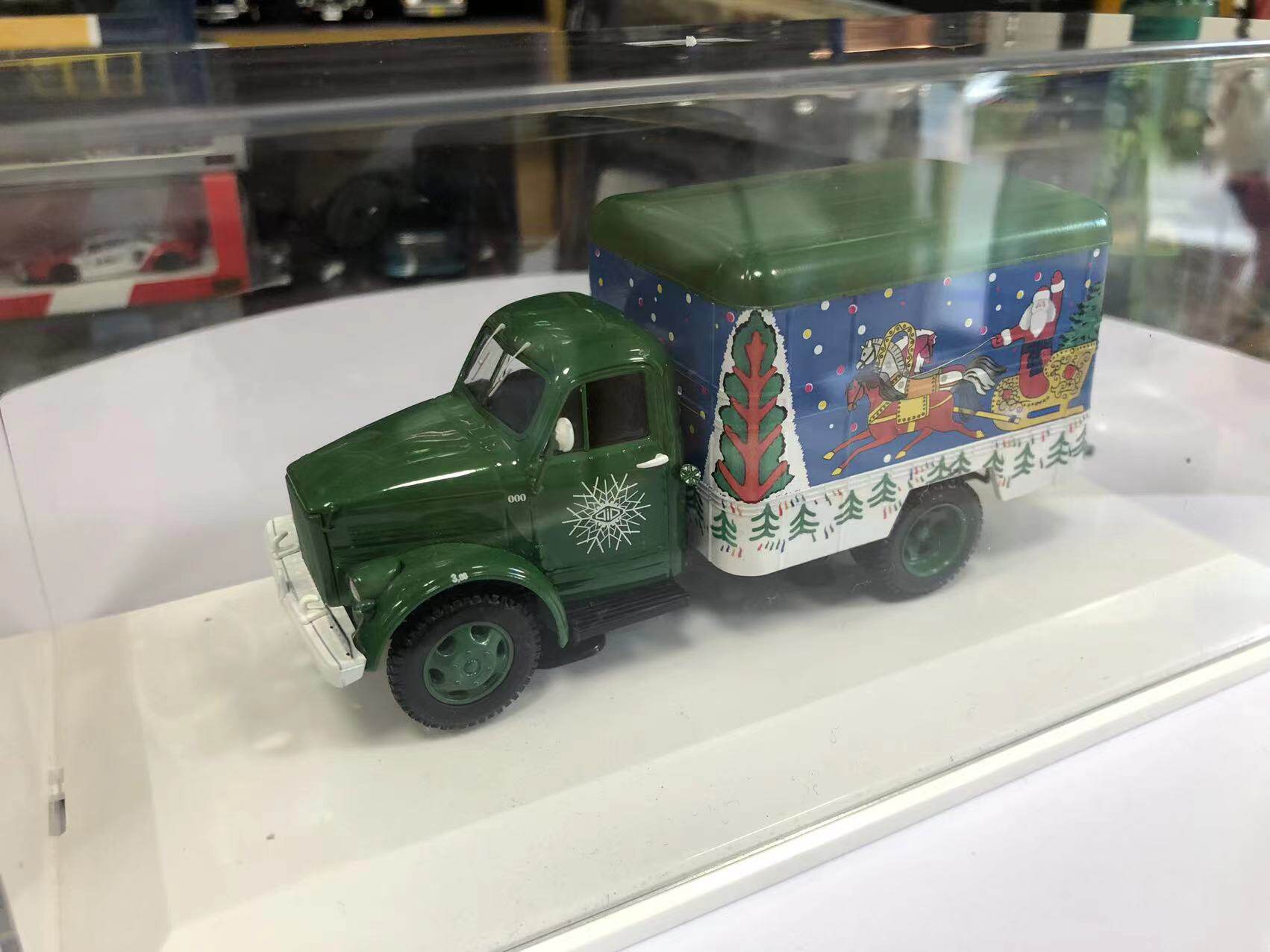 Век Dragon Dip 1/43 Бывший советский союз россия Прозрачный транспортных средств грузовик рождество автомобиль модель