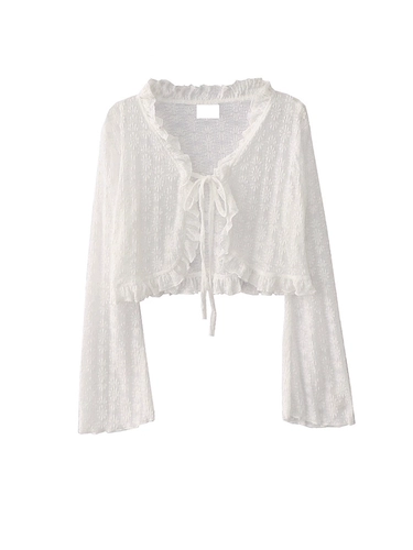 Тонкий шифоновый летний кардиган, защита от солнца, городской стиль