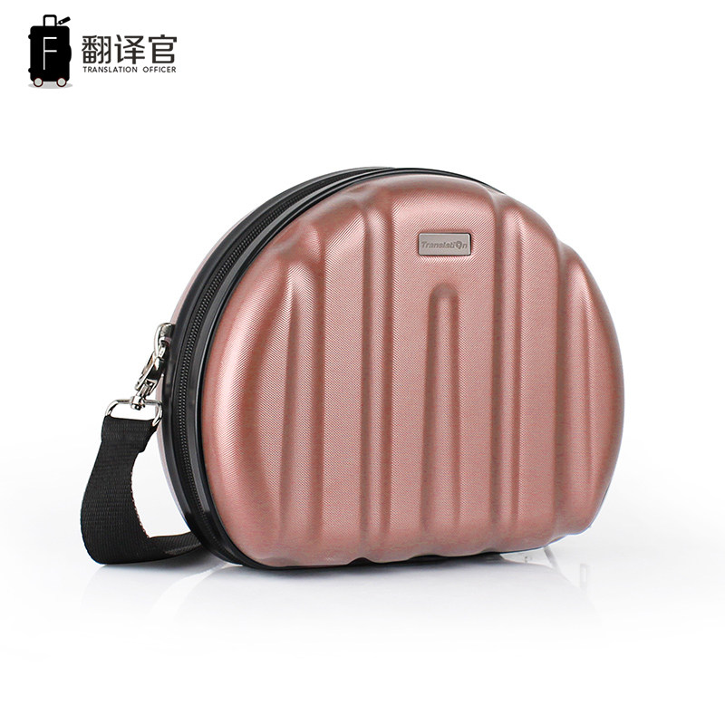 Translator mini small round bag cute retro tide 10 inch small bag suitcase cosmetic bag travel bag storage women's bag