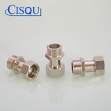 Сущность4/6 баллов медные трубы DN15 Внутренний и внешний шелк, чтобы захватить древнюю двойную внутреннюю проволоку G1/2 непосредственно через односторонние живые суставы