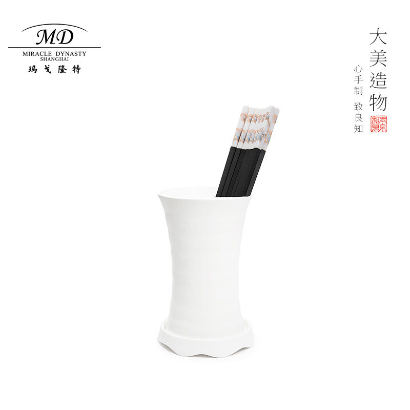 Margolonte chopstick cylinder chopstick cage chopstick containing box Home Chinese style shelterbox Chopsticks Barrel Chopsticks barrel Chopsticks Barrel
