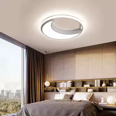 Nordic bedroom lamp simple modern led round ceiling lamp creative personality room lamp bedroom lamp bedroom lamp study lamp