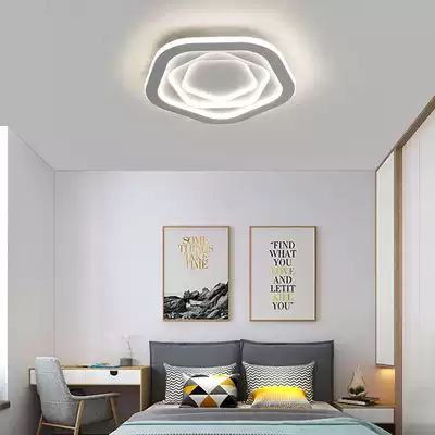 Nordic bedroom lights warm and romantic 2020 new home simple modern room ceiling lights Net red lamps
