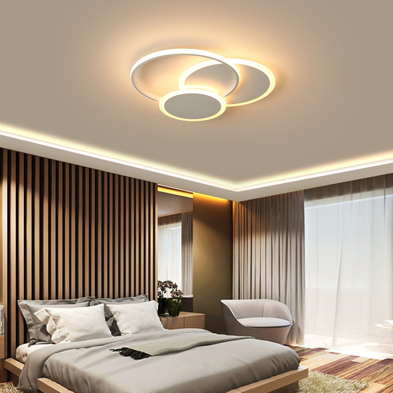 Bedroom light suction ceiling lamp minimalist modern small hall dining room lamp personality creative home master bedroom LED ceiling lamp