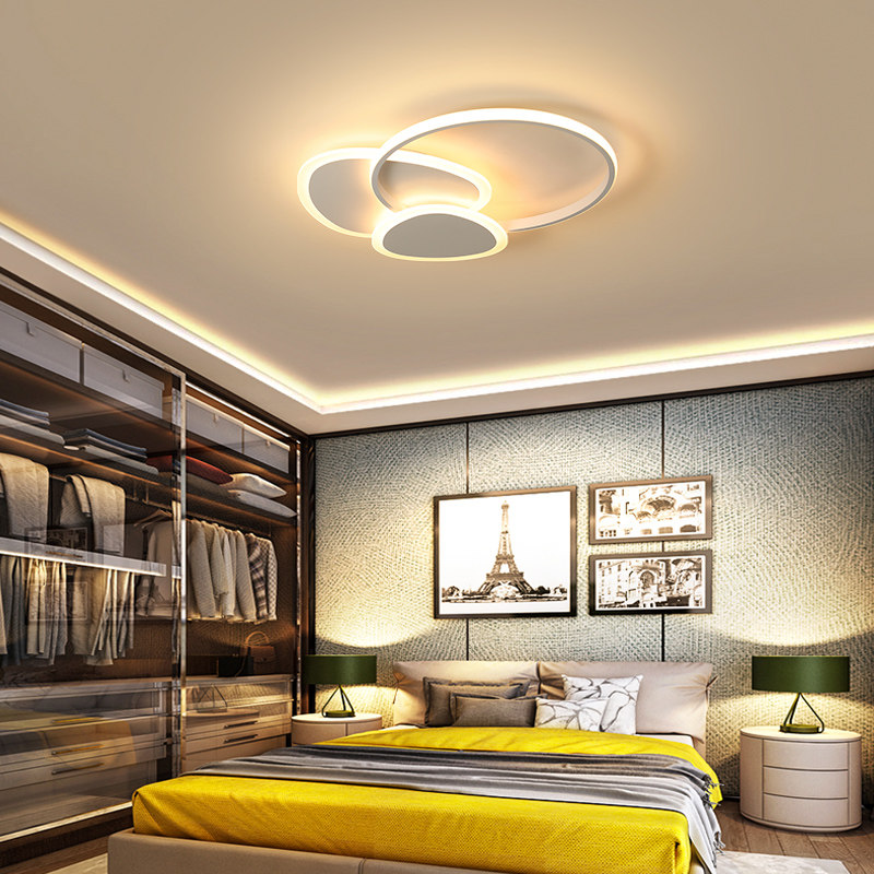 Bedroom lamp ceiling lamp simple modern home master bedroom lamp personality creative small Hall restaurant led ceiling lamp