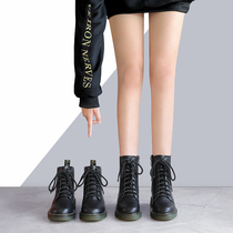 6 6 8 holes Martin boots woman inside heightening short boots small Inron wind spring autumn single boots small code large size female boots