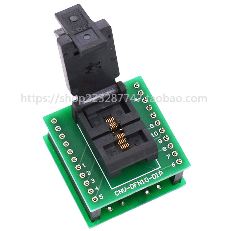 Dfn10 Plug DFN10烧录座DFN3X3-10L(0.5)是什么?它有什么特别之处?-测试座-淘宝好物网