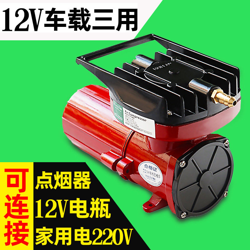 Haili oxygen pump vehicle-mounted aeration pump 12v battery dc dual use aerator fish oxygenator fish aerator fish farming