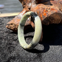 Xian specialty Lantian jade ink jade old ink jade bracelet womens natural jade live jade old pit material floating jade style gift