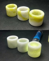 Beautiful jewelry Shaanxi specialty Lantian jade cauliflower jade ring natural jade Xian terracotta warriors and horses of the same style