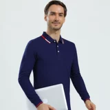 Хлопковая футболка polo для работы, лонгслив, короткий рукав, делается под заказ